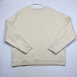 DSG Men's Off-White Crewneck Sweater